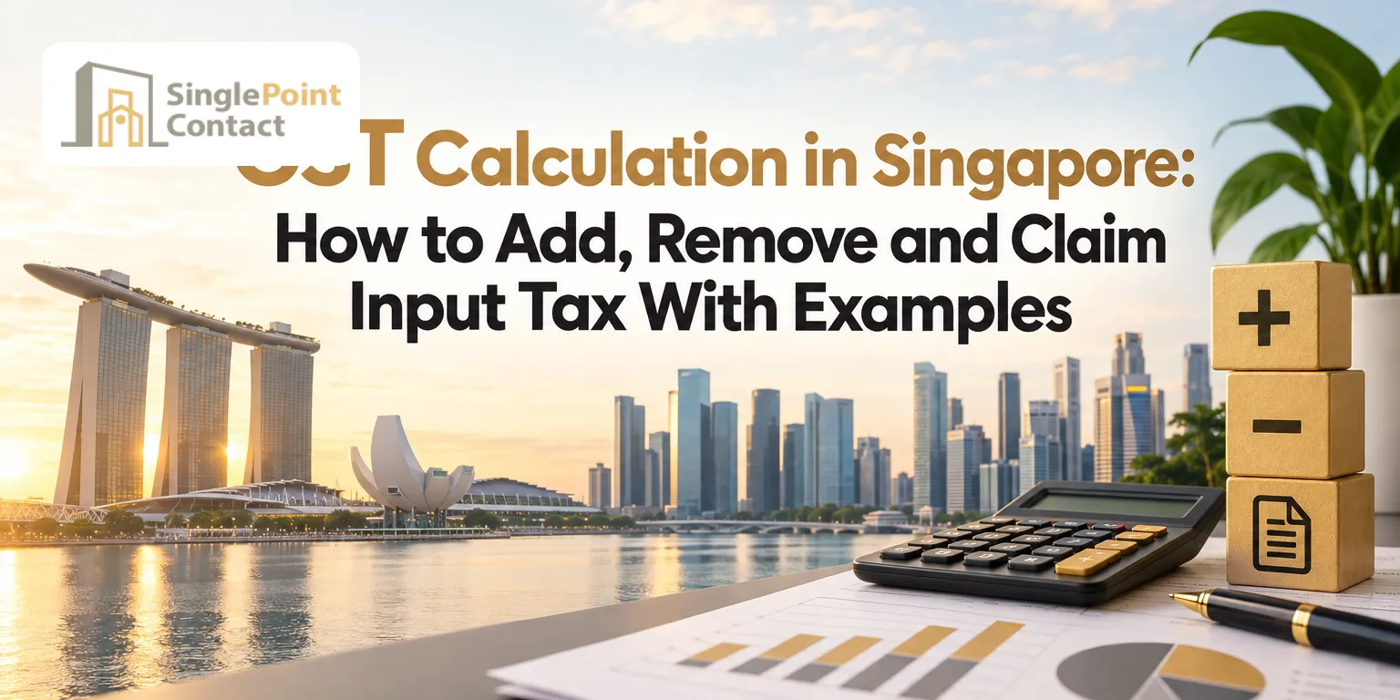 GST Calculation in Singapore: How to Add, Remove and Claim Input Tax With Examples GST Calculation in Singapore: How to Add, Remove and Claim Input Tax With Examples